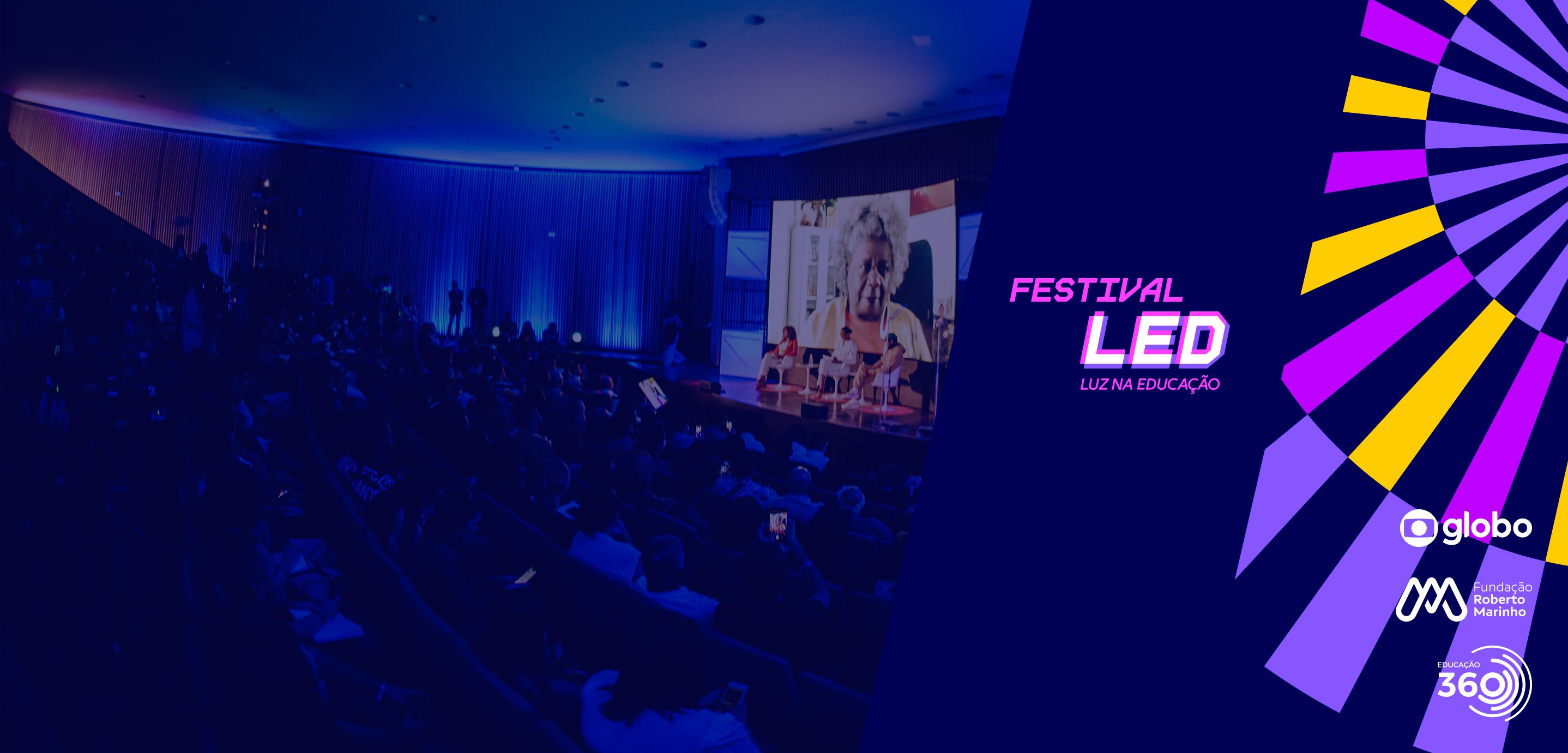 Prazer, somos o Festival LED - Luz na Educação | Somos